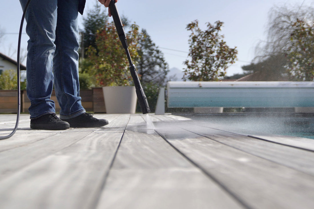 protecting a wooden deck