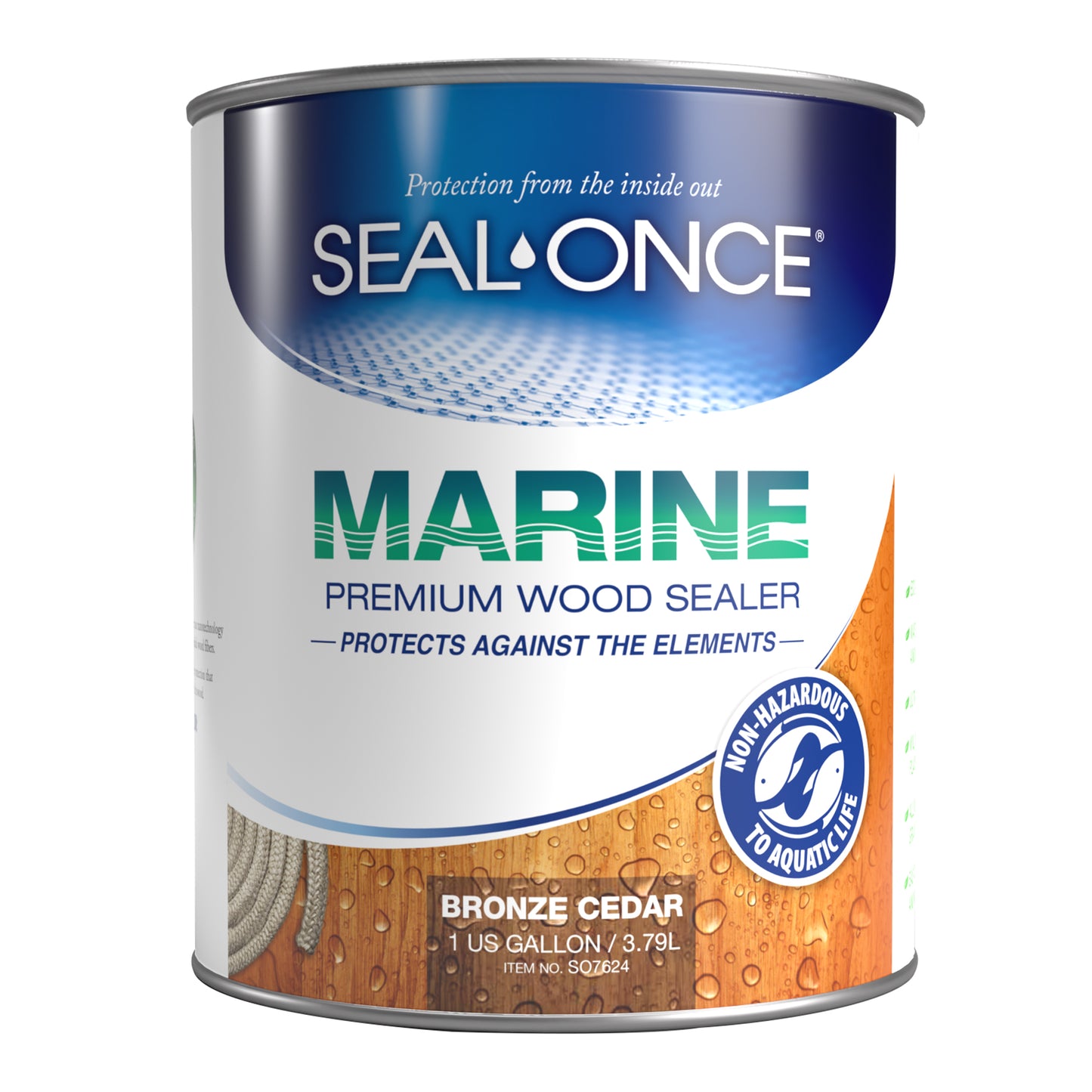 MARINE Premium Wood Sealer in Clear and Ready Mixed Colors
