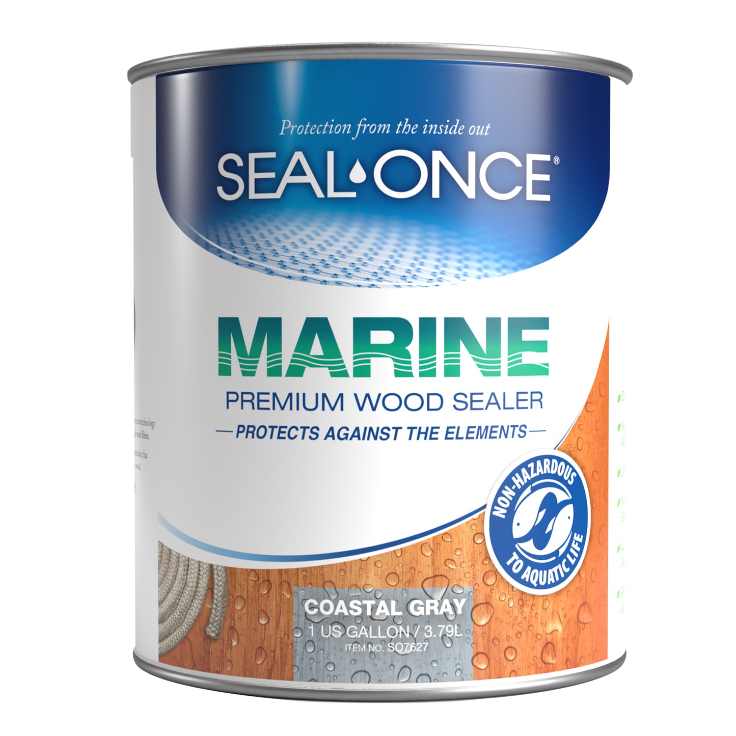 MARINE Premium Wood Sealer in Clear and Ready Mixed Colors
