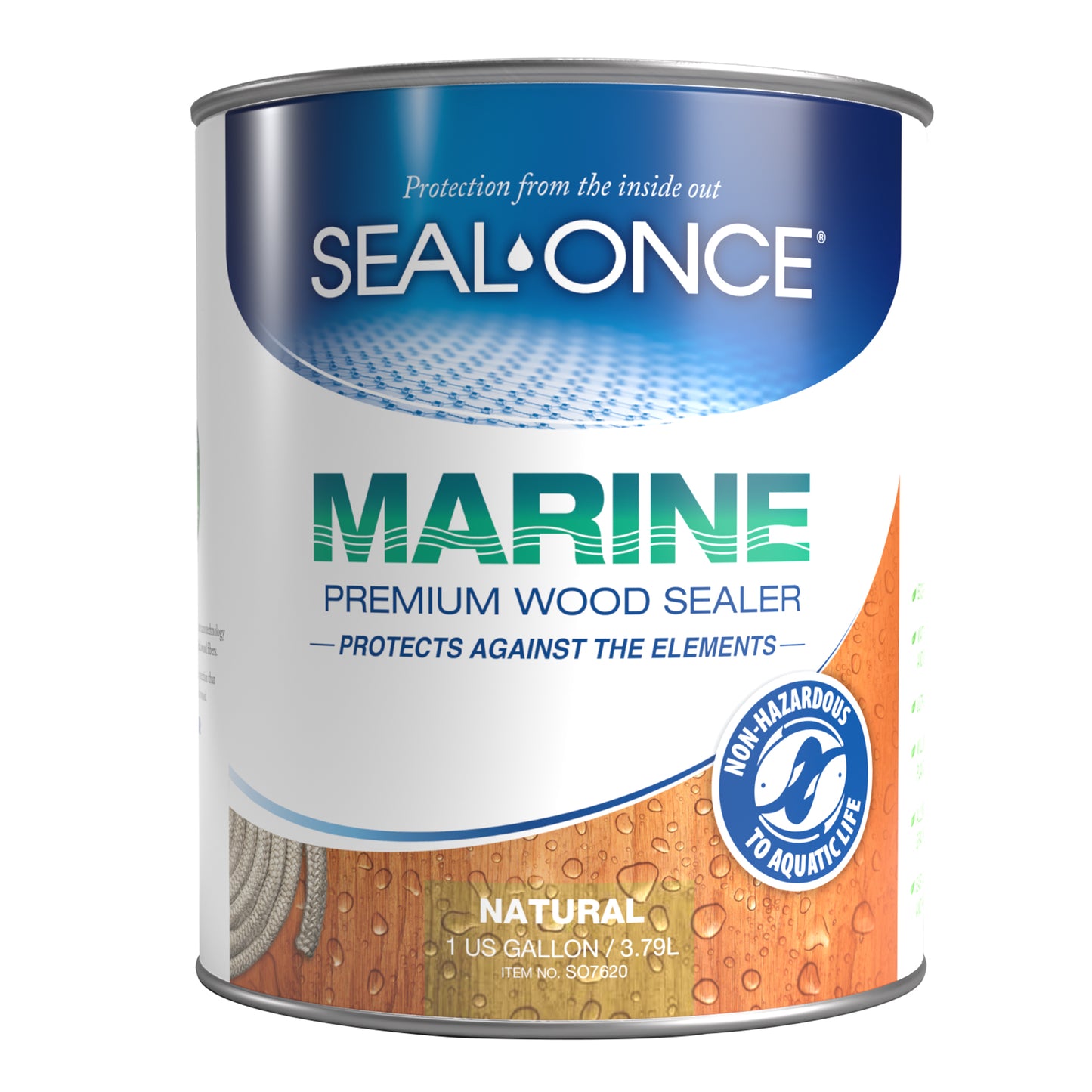 MARINE Premium Wood Sealer in Clear and Ready Mixed Colors