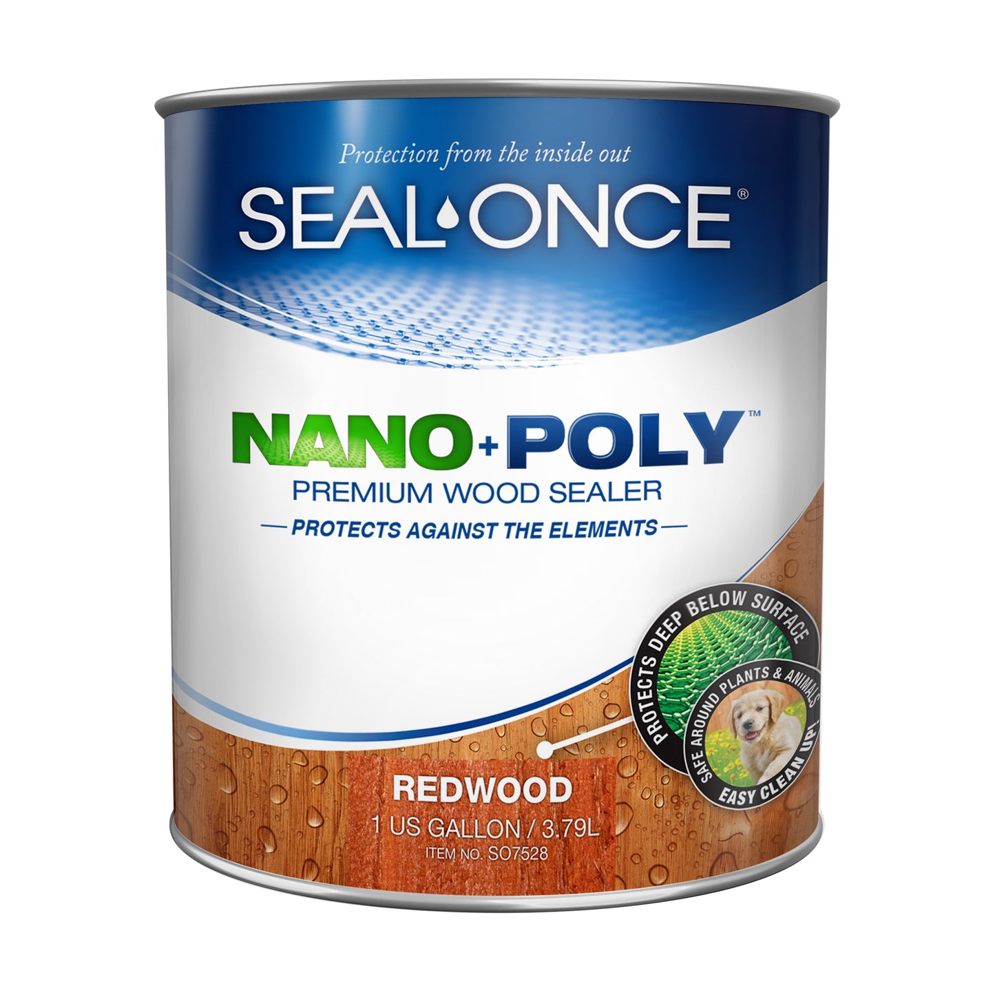 NANO+POLY Premium Wood Sealer In Clear and Ready Mixed Colors