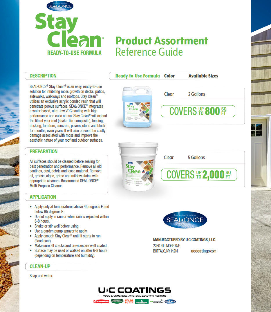 STAY CLEAN Ready-To-Use Formula
