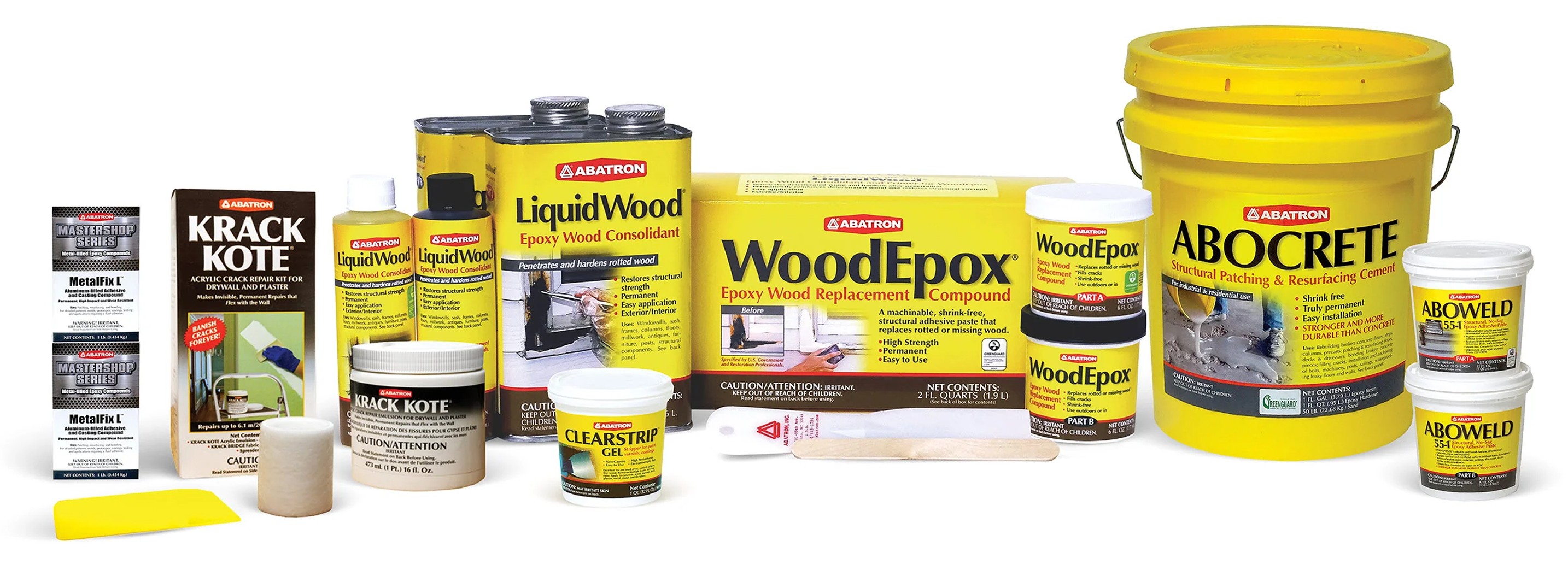 Restore Damaged Wood, Concrete, and Masonry with Confidence