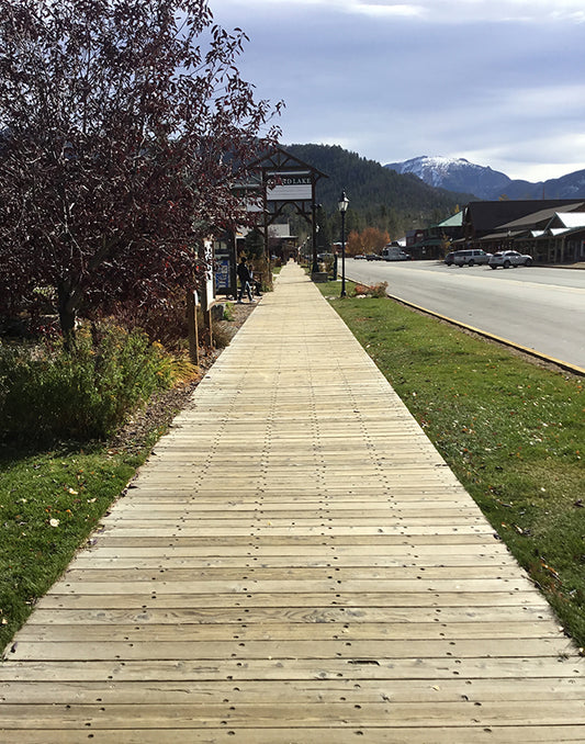 Seal Once | Rustic Colorado Boardwalk
