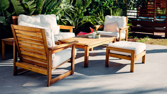 protect outdoor wood furniture