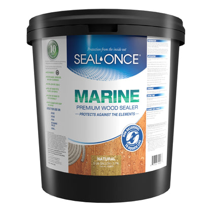 MARINE Premium Wood Sealer in Clear and Ready Mixed Colors