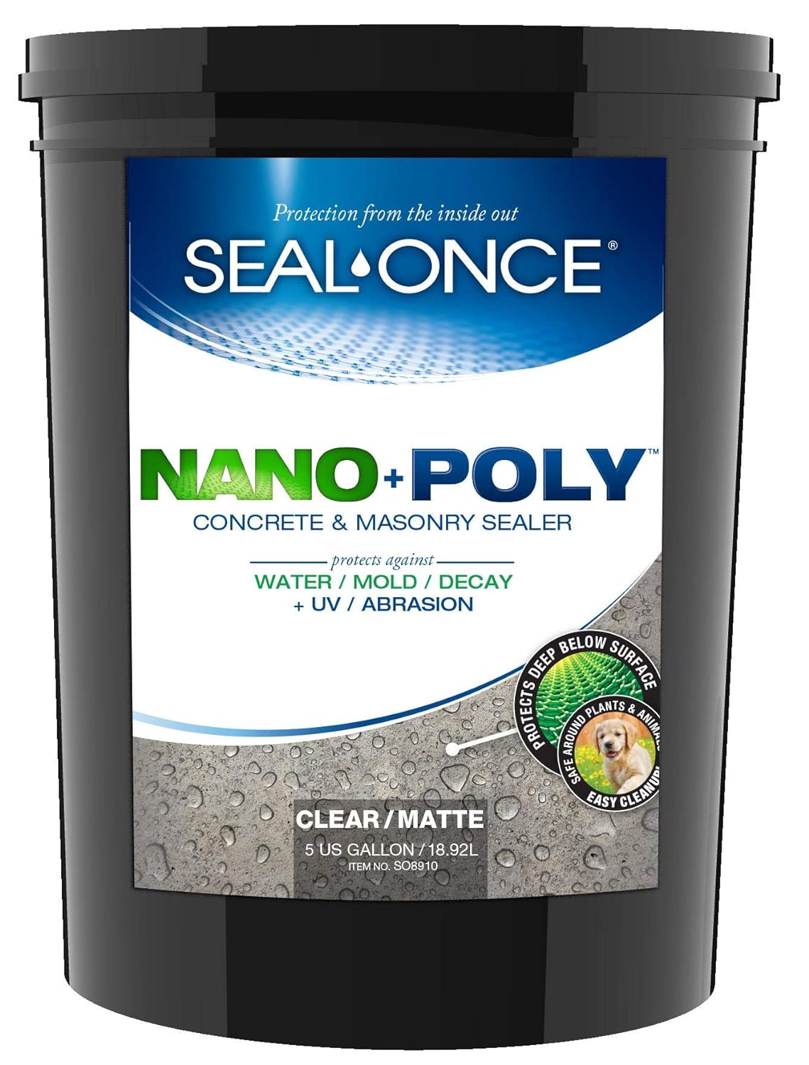 NANO+POLY Concrete & Masonry Sealer