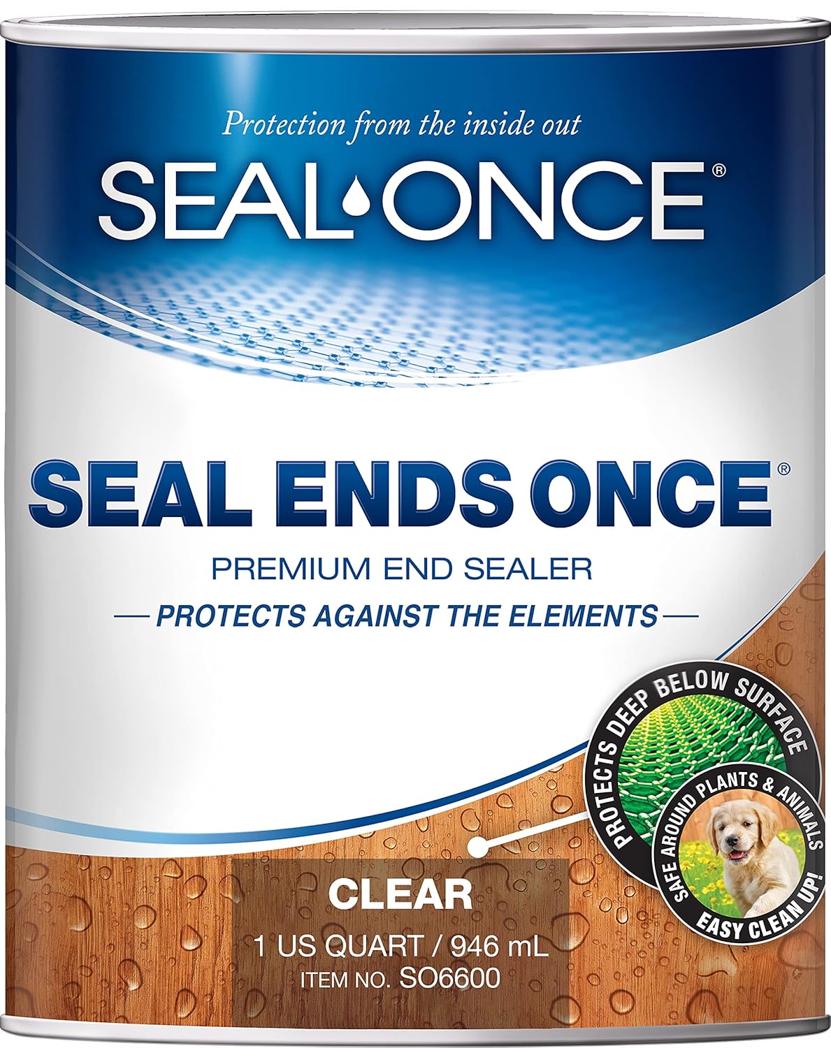 SEAL ENDS ONCE Deck End Sealer