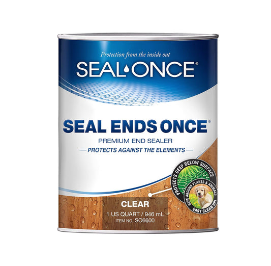 SEAL ENDS ONCE Deck End Sealer