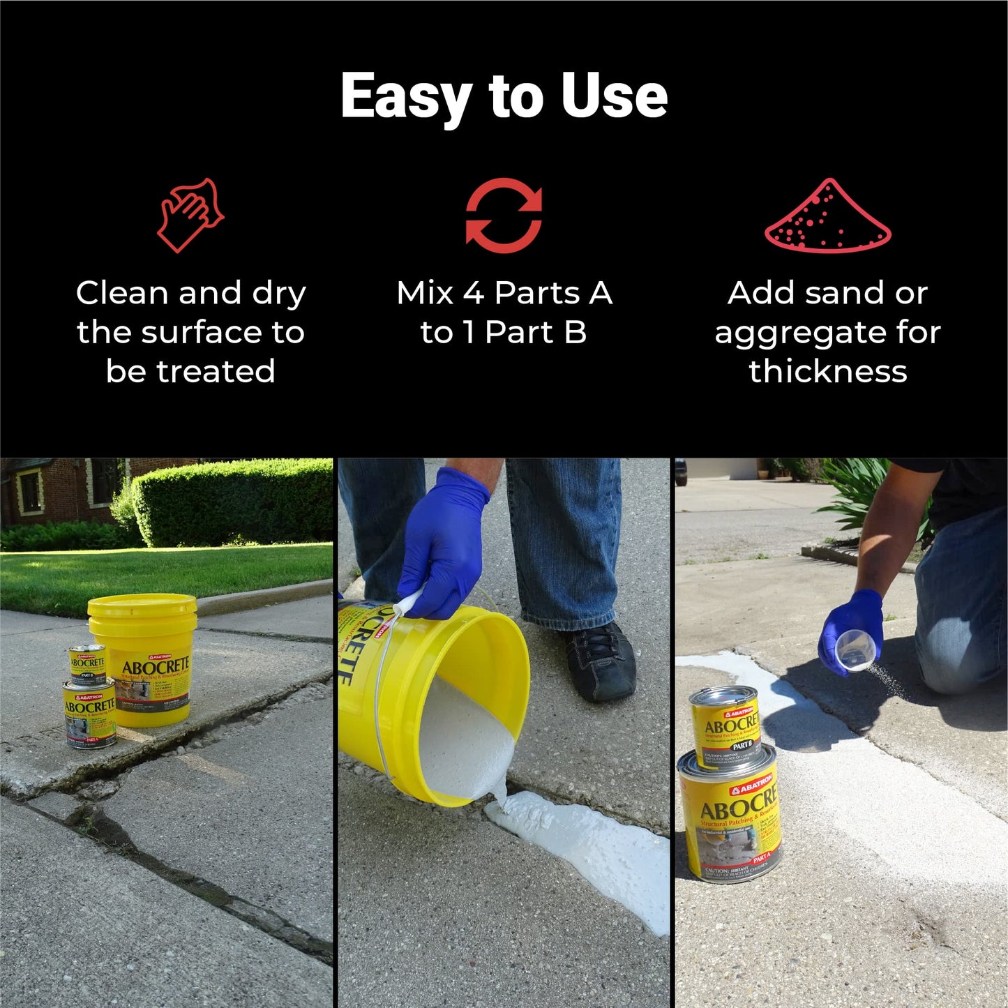 Abocrete™ Concrete Repair Kit