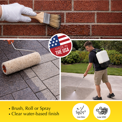 ABOSEAL Exterior Concrete Waterproofer and Protector, Clear Finish