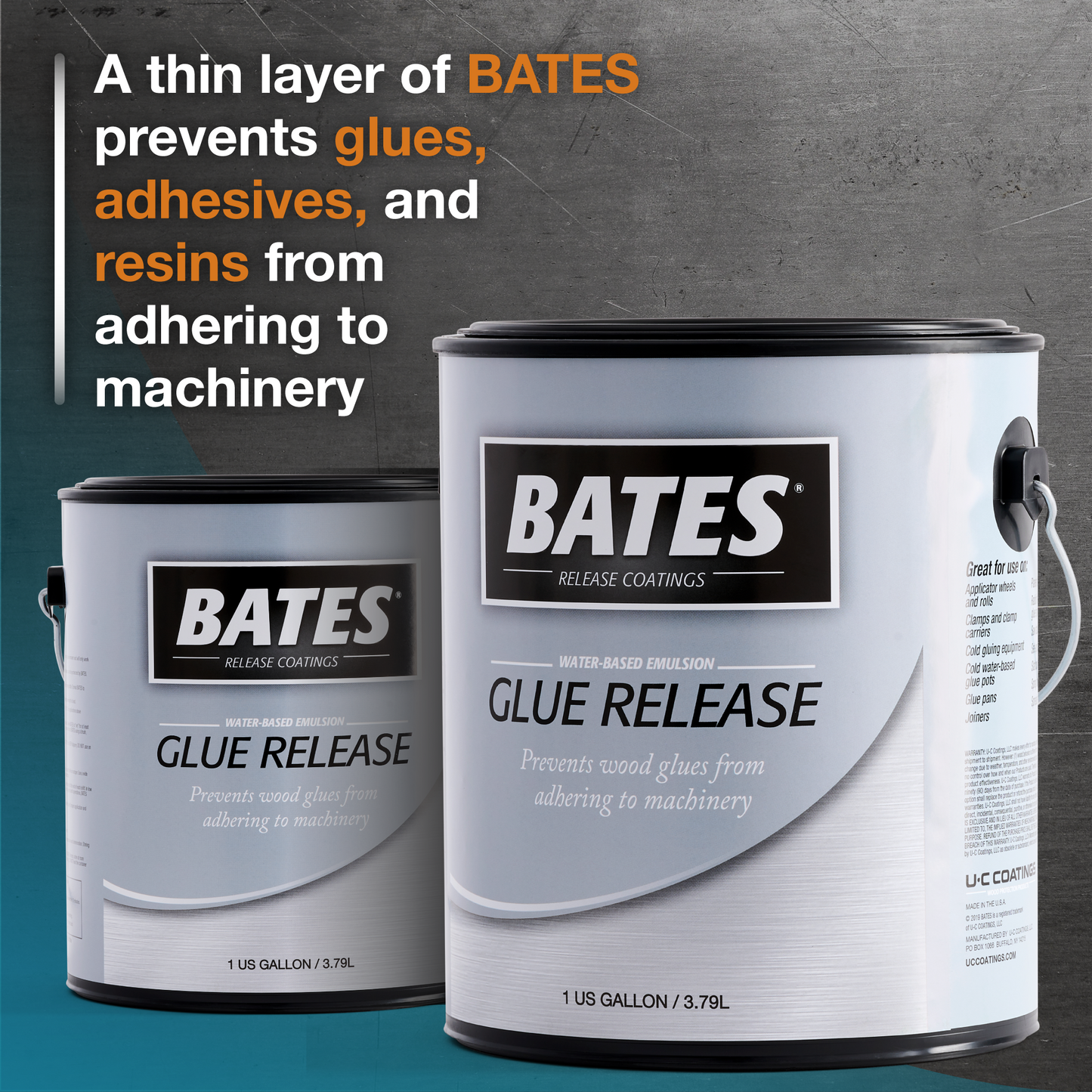 Bates Booth Coating/Glue Release