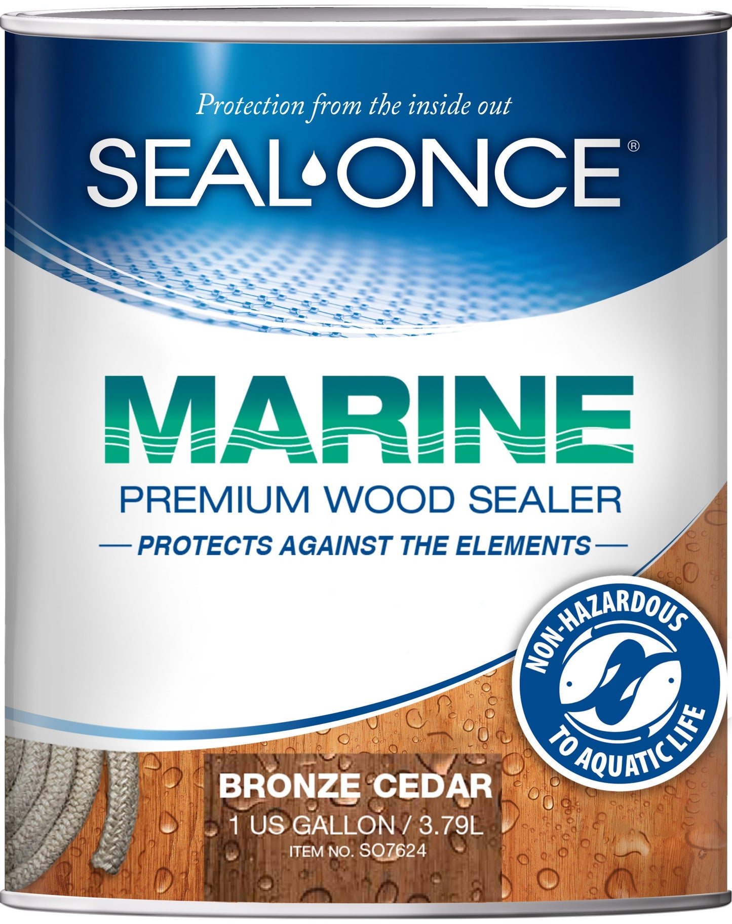 MARINE Premium Wood Sealer in Clear and Ready Mixed Colors