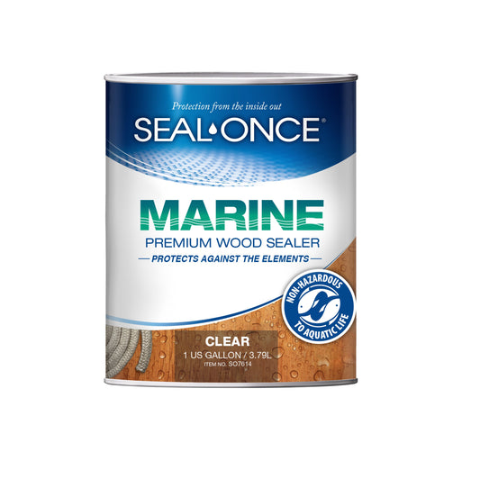 MARINE Premium Wood Sealer in Clear and Ready Mixed Colors