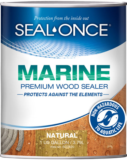 MARINE Premium Wood Sealer in Clear and Ready Mixed Colors