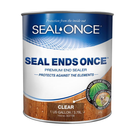 SEAL ENDS ONCE Deck End Sealer