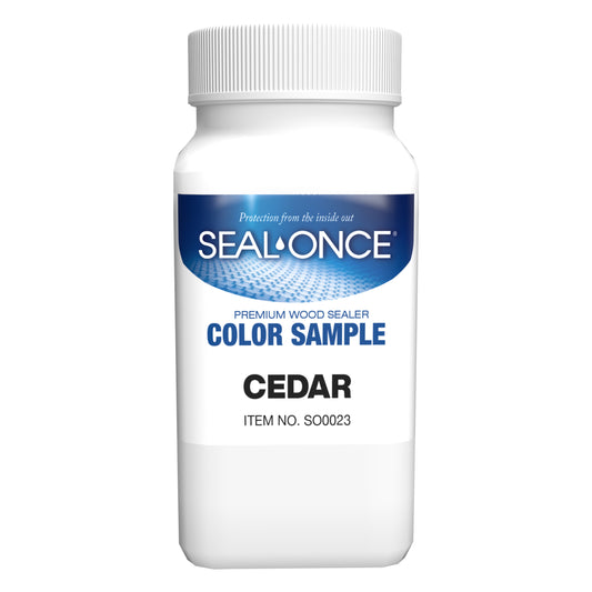 Wood Stain Color Sample Bottle