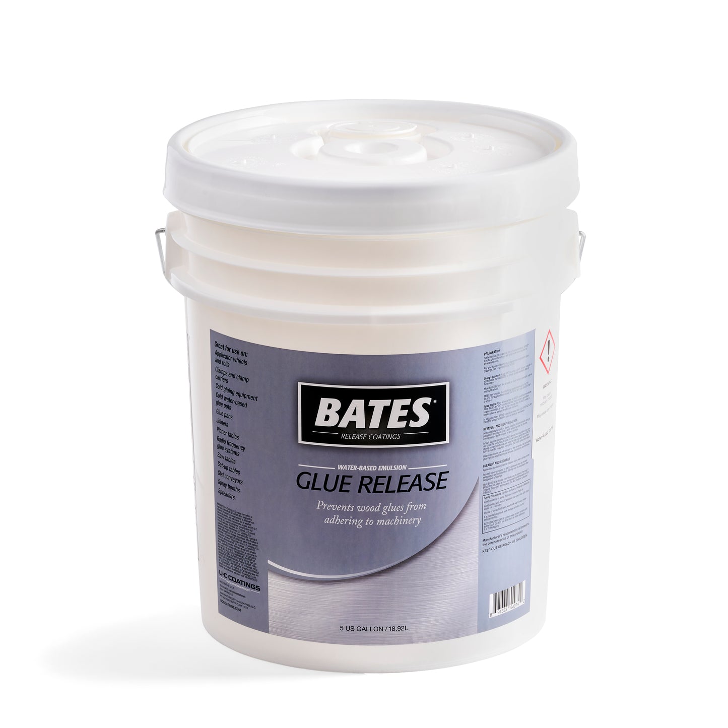 Bates Booth Coating/Glue Release