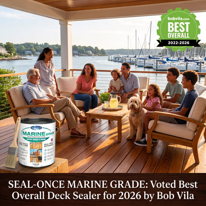 MARINE GRADE Premium Clear Wood Sealer