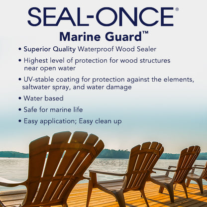 MARINE GRADE Premium Clear Wood Sealer