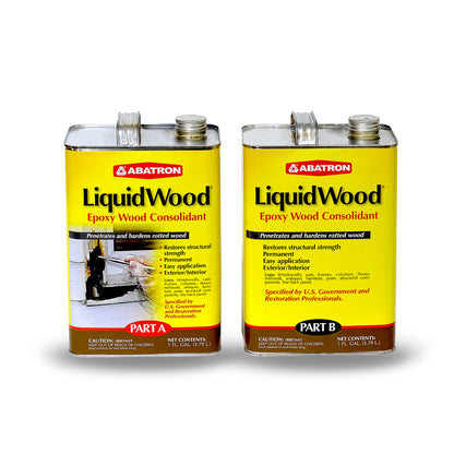 LiquidWood Epoxy Wood Consolidant