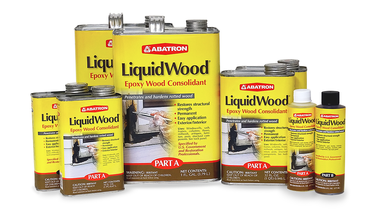 LiquidWood Epoxy Wood Consolidant