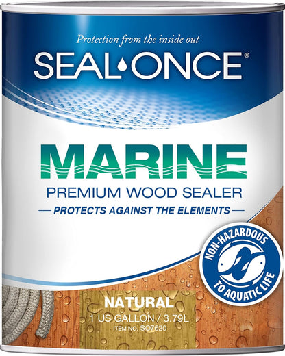 MARINE Premium Wood Sealer in Clear and Ready Mixed Colors