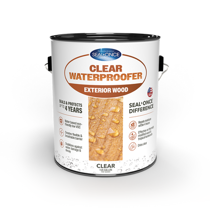 CLEAR WATERPROOFER Exterior Wood