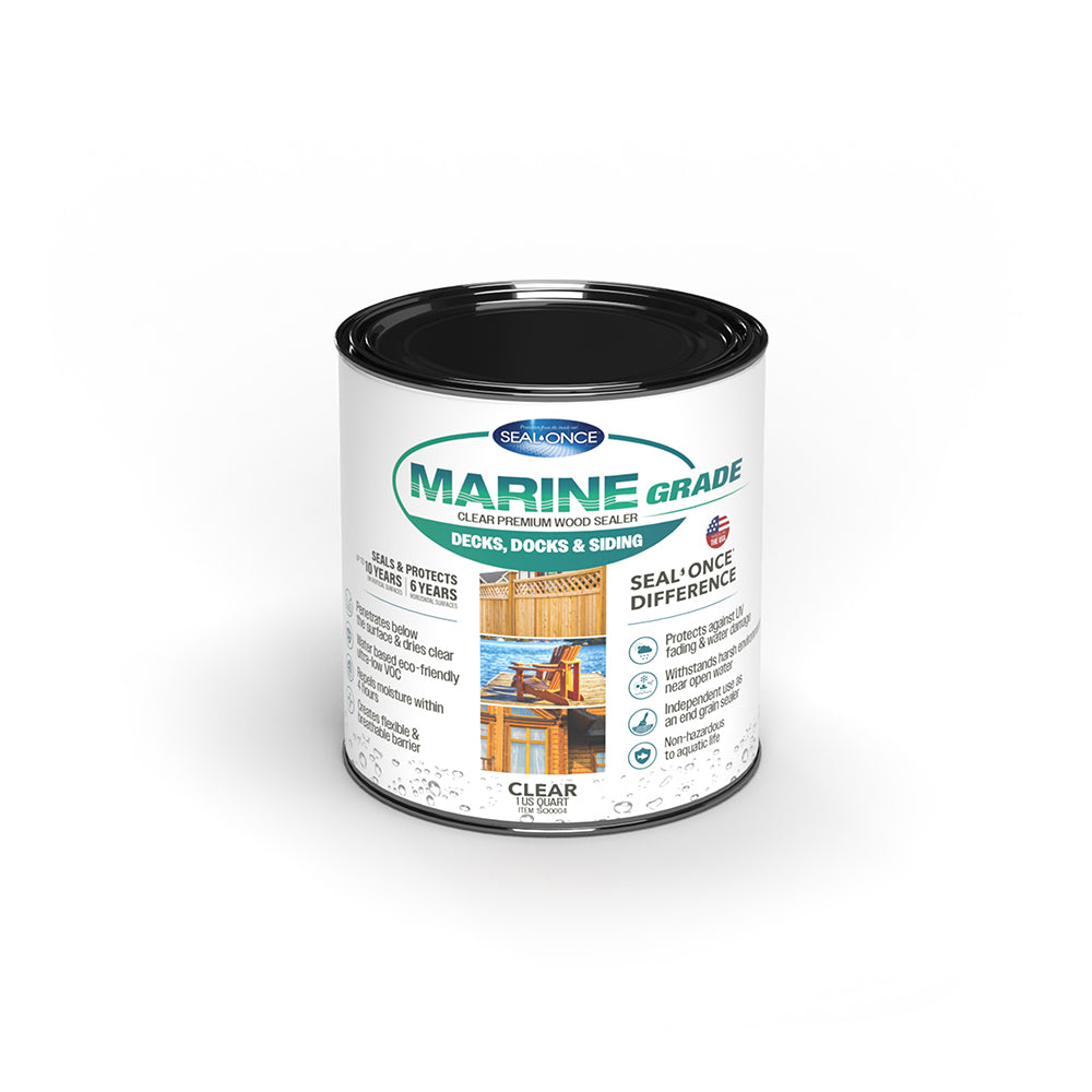 MARINE GRADE Premium Clear Wood Sealer