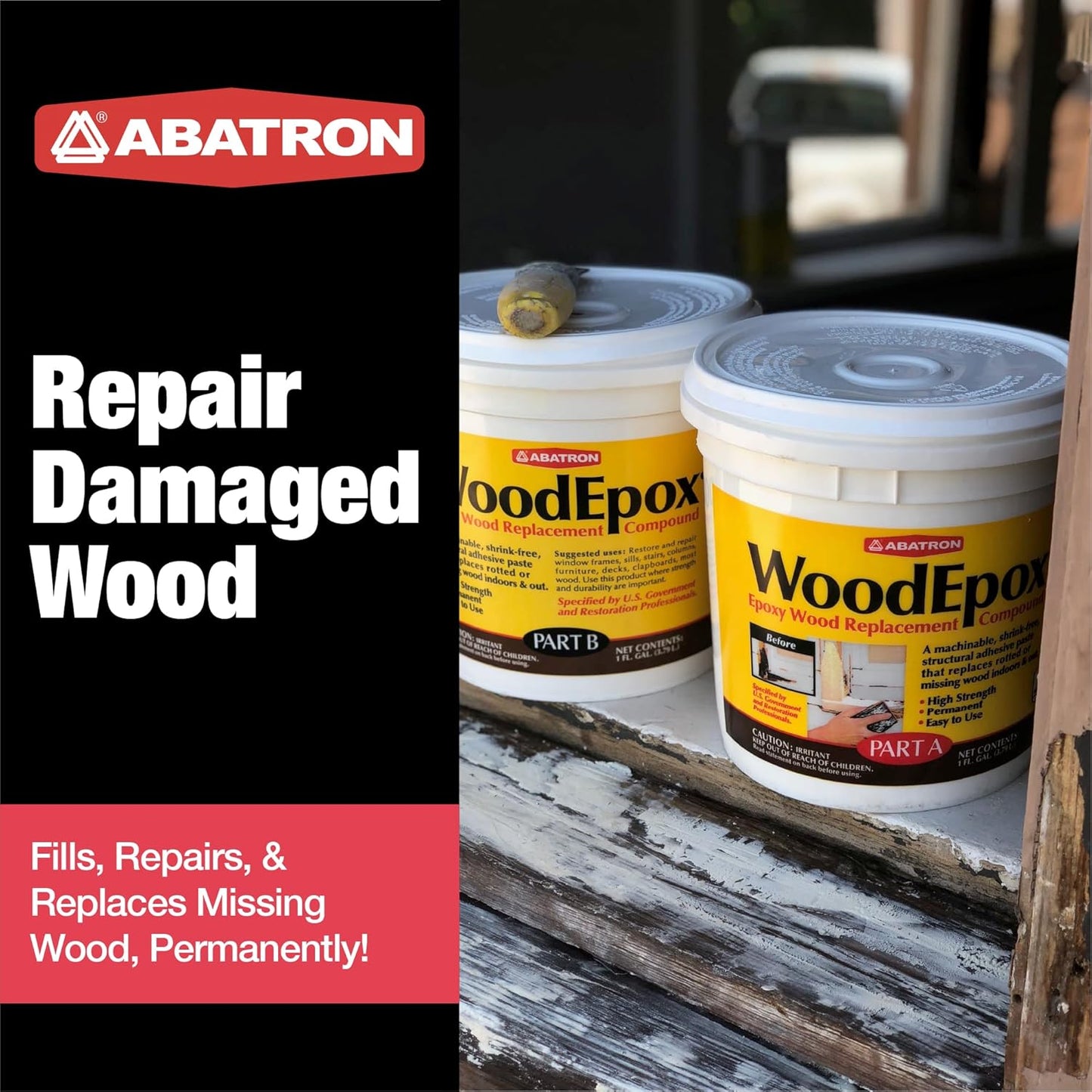 WoodEpox® Structural 2-Part Epoxy Adhesive