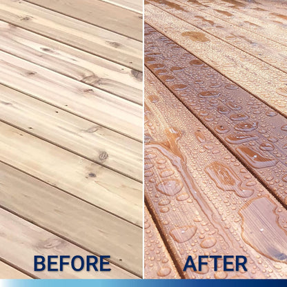 NANO+POLY Premium Wood Sealer In Clear and Ready Mixed Colors